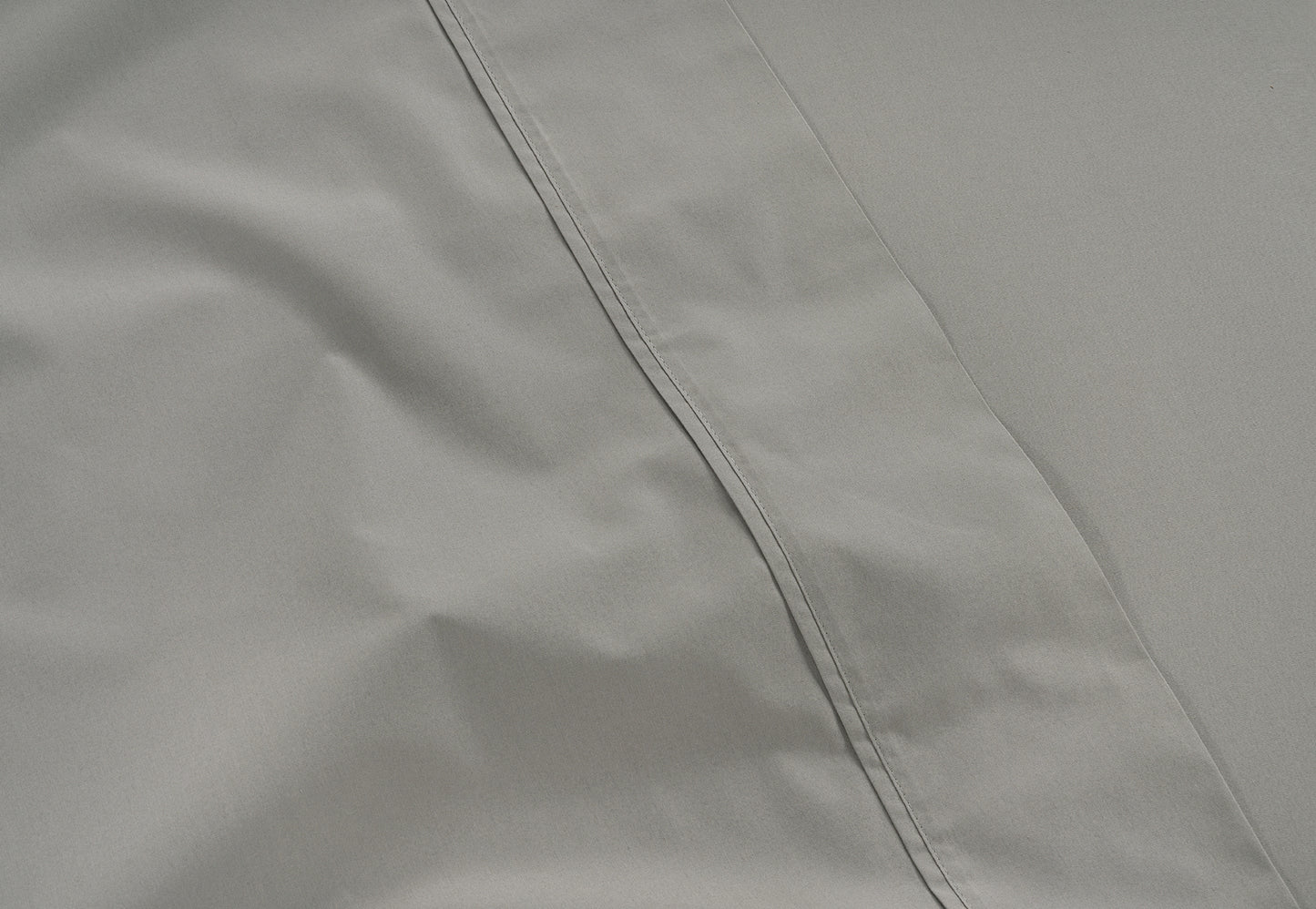 PERCALE SHEET SET 100% ORGANIC COTTON - Light Grey – beddingenvy.com USA